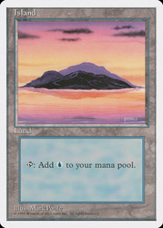 Island (B)\n4th Edition - Alternate\nSingle\nMagic The Gathering