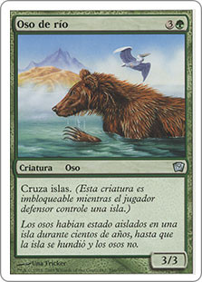 River Bear
9th Edition - Spanish
Single
Magic The Gathering