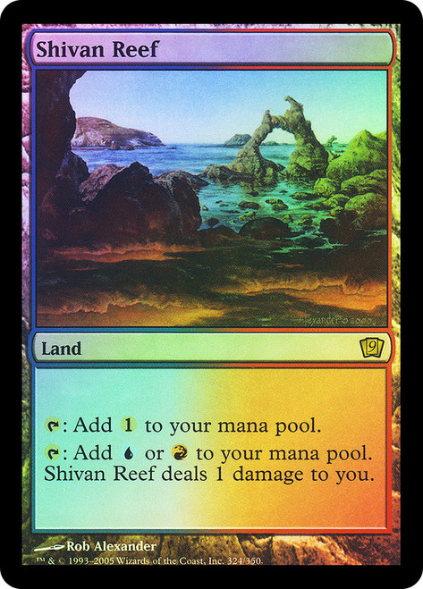 Shivan Reef\n9th Edition\nSingle\nMagic The Gathering