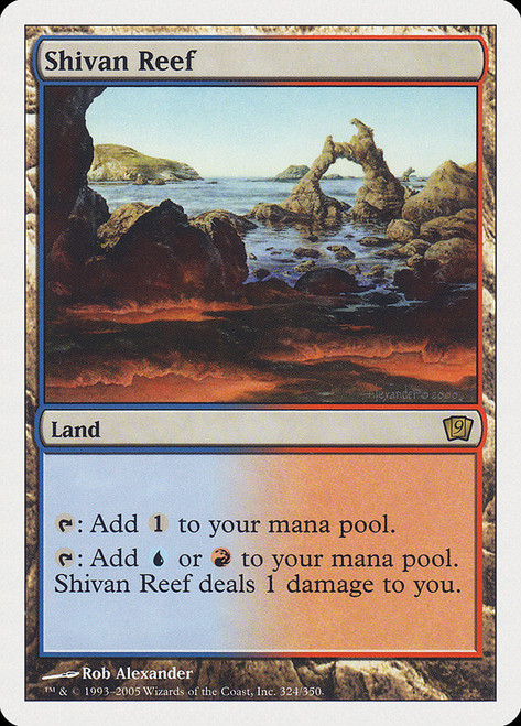 Shivan Reef\n9th Edition\nSingle\nMagic The Gathering
