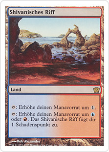 Shivan Reef
9th Edition - German
Single
Magic The Gathering