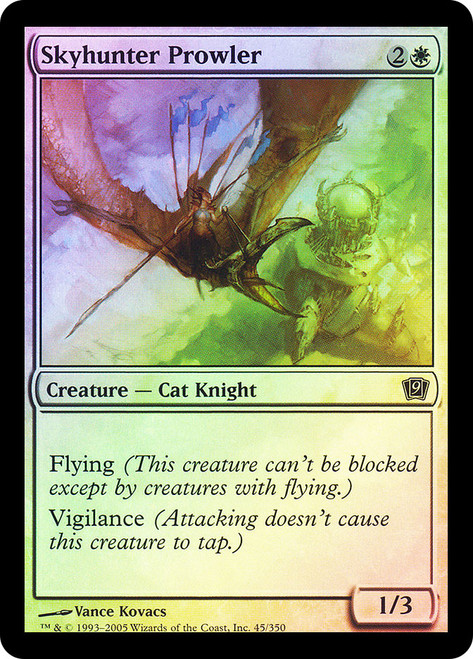 Skyhunter Prowler\n9th Edition\nSingle\nMagic The Gathering