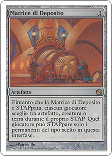 Storage Matrix
9th Edition - Italian
Single
Magic The Gathering