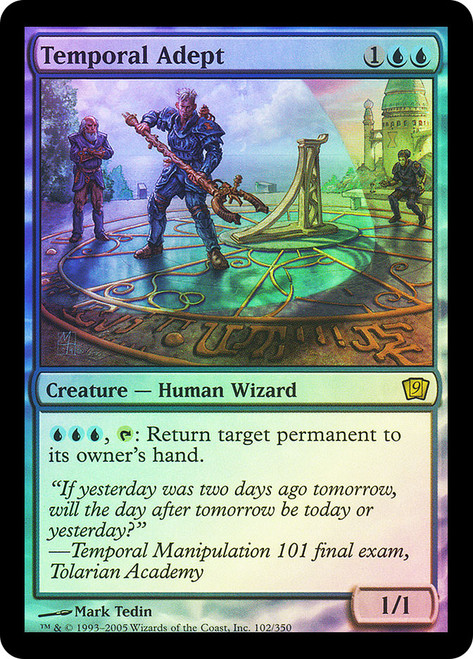 Temporal Adept\n9th Edition\nSingle\nMagic The Gathering