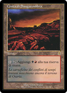 Shadowblood Ridge
Odyssey - Italian
Single
Magic The Gathering