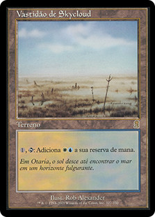 Skycloud Expanse
Odyssey - Portuguese
Single
Magic The Gathering