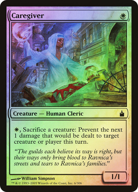 Caregiver\nRavnica: City of Guilds\nSingle\nMagic The Gathering