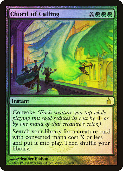 Chord of Calling\nRavnica: City of Guilds\nSingle\nMagic The Gathering