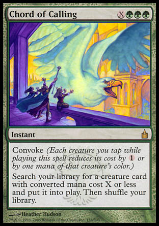 Chord Of Calling
Ravnica: City of Guilds (Foil) - German
Single
Magic The Gathering