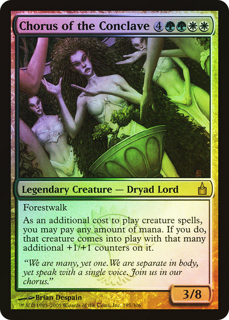Chorus of the Conclave\nRavnica: City of Guilds\nSingle\nMagic The Gathering