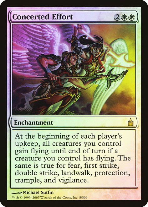 Concerted Effort\nRavnica: City of Guilds\nSingle\nMagic The Gathering