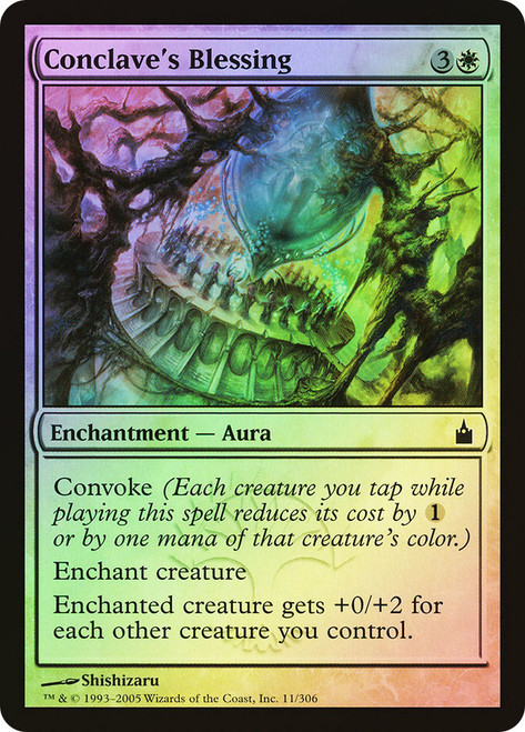 Conclave's Blessing\nRavnica: City of Guilds\nSingle\nMagic The Gathering