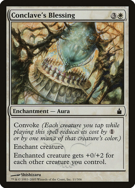 Conclave's Blessing\nRavnica: City of Guilds\nSingle\nMagic The Gathering