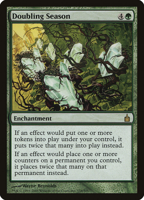 Doubling Season | Ravnica: City of Guilds - Japanese | Star