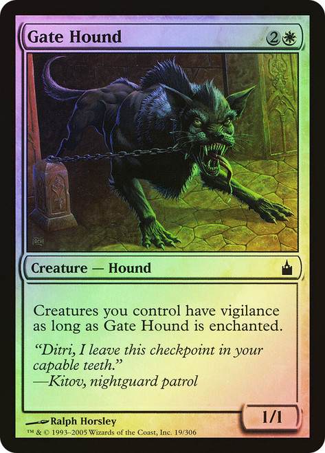 Gate Hound\nRavnica: City of Guilds\nSingle\nMagic The Gathering