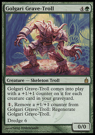 Golgari Grave-Troll
Ravnica: City of Guilds (Foil) - German
Single
Magic The Gathering