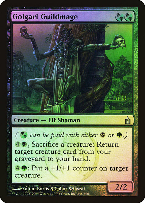 Golgari Guildmage\nRavnica: City of Guilds\nSingle\nMagic The Gathering