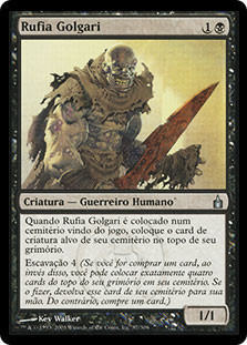 Golgari Thug
Ravnica: City of Guilds - Portuguese
Single
Magic The Gathering