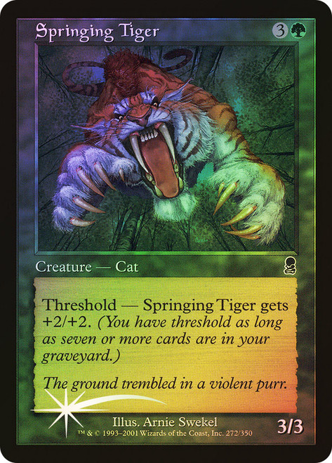 Springing Tiger\nOdyssey\nSingle\nMagic The Gathering