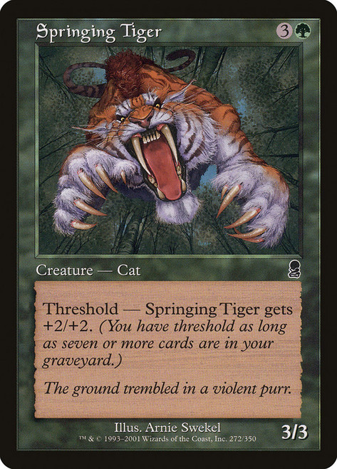 Springing Tiger | Odyssey | Star City Games