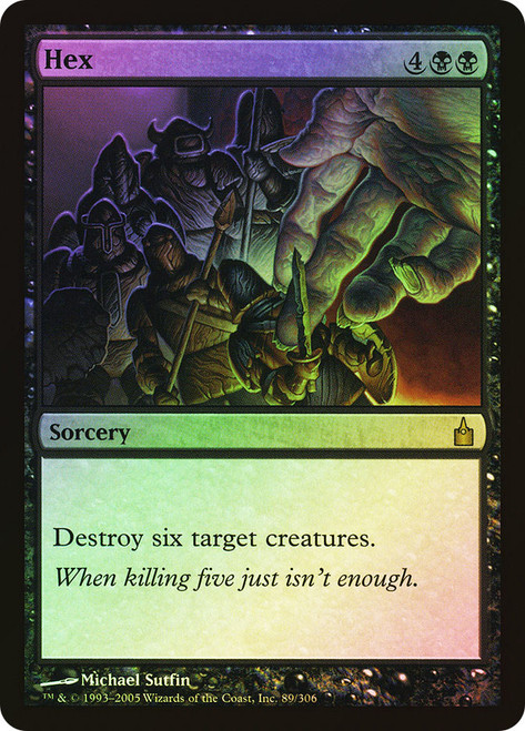 Hex\nRavnica: City of Guilds\nSingle\nMagic The Gathering