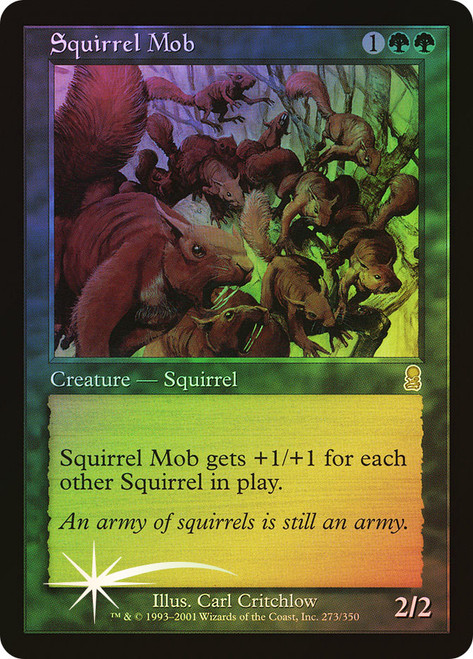 Squirrel Mob\nOdyssey\nSingle\nMagic The Gathering