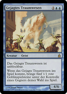 Hunted Phantasm
Ravnica: City of Guilds - German
Single
Magic The Gathering