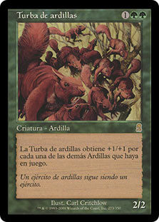Squirrel Mob
Odyssey - Spanish
Single
Magic The Gathering