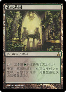 Overgrown Tomb
Ravnica: City of Guilds - Chinese Simplified
Single
Magic The Gathering