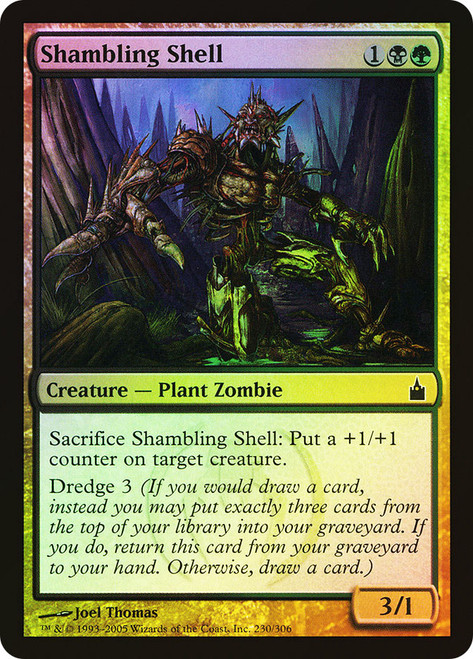 Shambling Shell\nRavnica: City of Guilds\nSingle\nMagic The Gathering