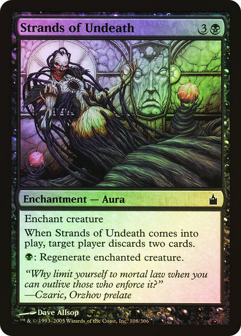 Strands of Undeath\nRavnica: City of Guilds\nSingle\nMagic The Gathering