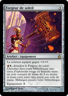 Sunforger
Ravnica: City of Guilds - French
Single
Magic The Gathering