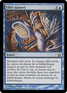 Tunnel Vision
Ravnica: City of Guilds - French
Single
Magic The Gathering