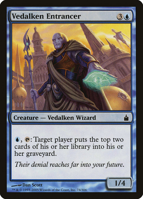 Vedalken Entrancer\nRavnica: City of Guilds\nSingle\nMagic The Gathering