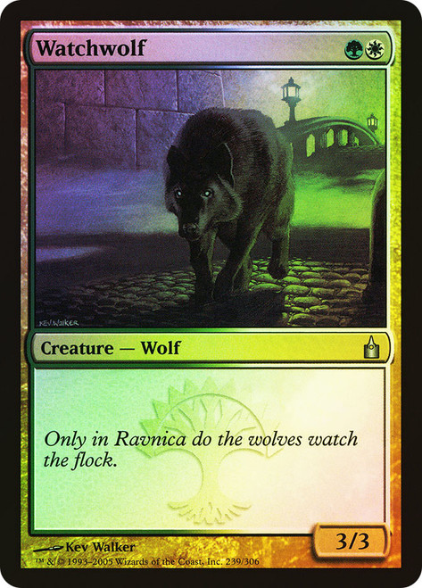 Watchwolf\nRavnica: City of Guilds\nSingle\nMagic The Gathering