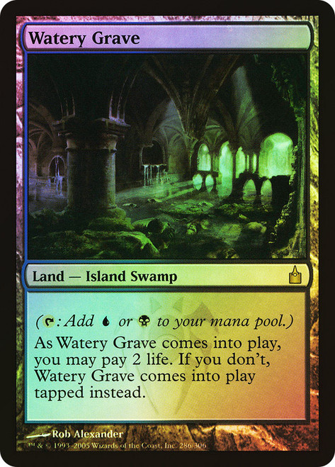 Watery Grave\nRavnica: City of Guilds\nSingle\nMagic The Gathering