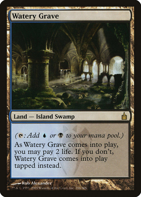 Watery Grave\nRavnica: City of Guilds\nSingle\nMagic The Gathering