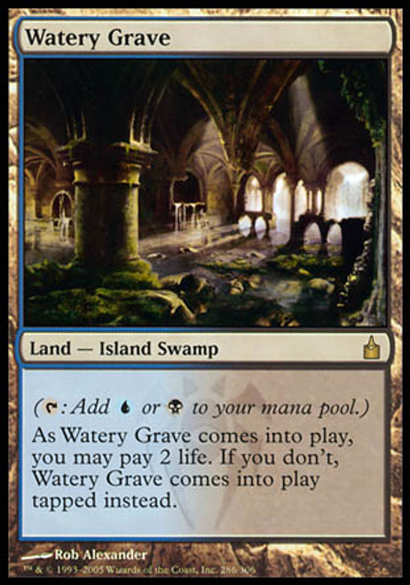 Watery Grave
Ravnica: City of Guilds (Foil) - German
Single
Magic The Gathering