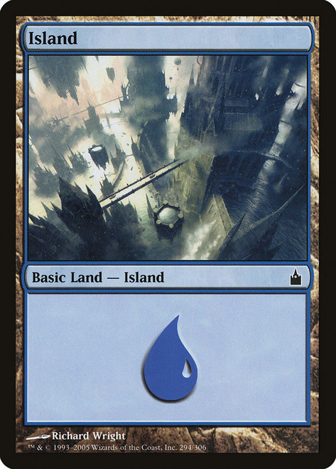 Island (#294)\nRavnica: City of Guilds\nSingle\nMagic The Gathering