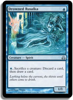 Drowned Rusalka
Guildpact (Foil) - Russian
Single
Magic The Gathering