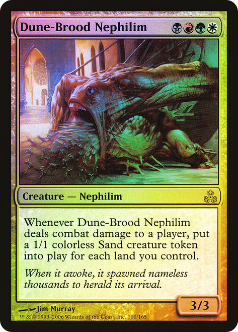 Dune-Brood Nephilim\nGuildpact\nSingle\nMagic The Gathering