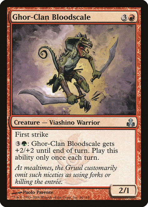 Ghor-Clan Bloodscale\nGuildpact\nSingle\nMagic The Gathering