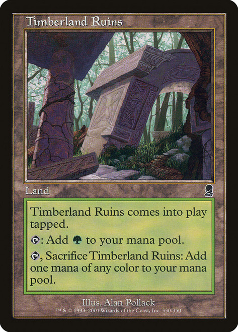 Timberland Ruins\nOdyssey\nSingle\nMagic The Gathering