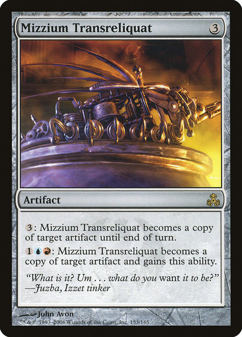 Mizzium Transreliquat\nGuildpact\nSingle\nMagic The Gathering
