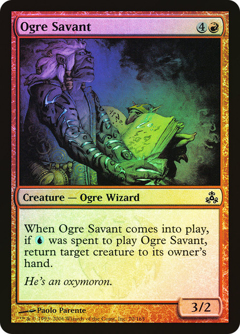 Ogre Savant\nGuildpact\nSingle\nMagic The Gathering