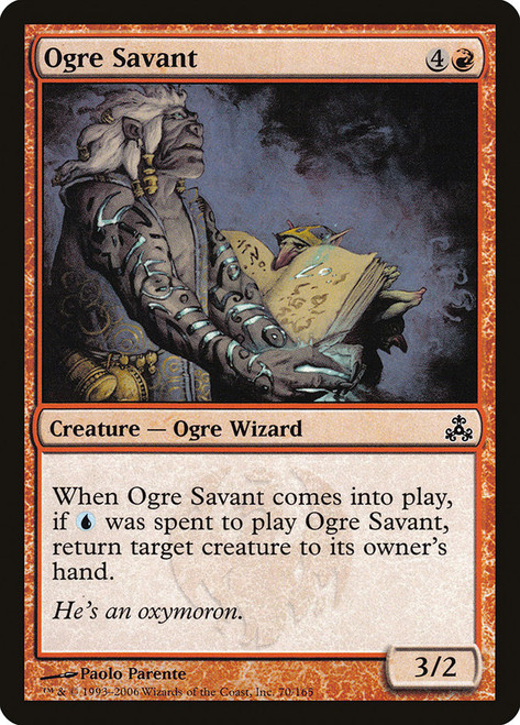 Ogre Savant\nGuildpact\nSingle\nMagic The Gathering