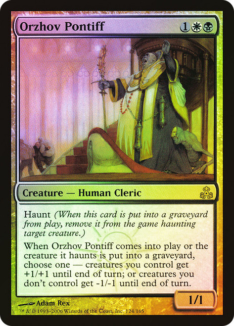 Orzhov Pontiff\nGuildpact\nSingle\nMagic The Gathering