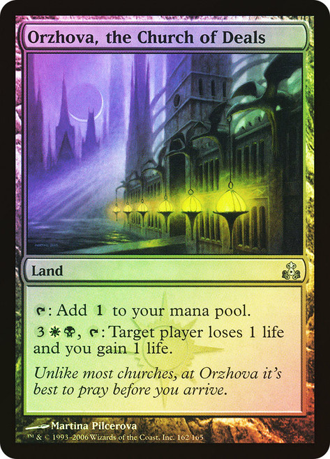 Orzhova, the Church of Deals\nGuildpact\nSingle\nMagic The Gathering