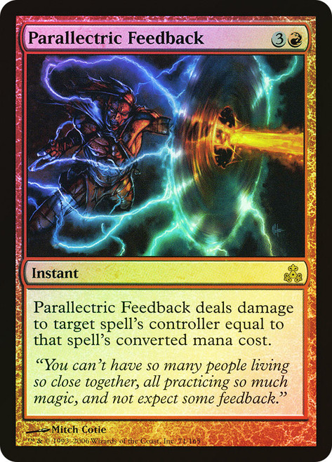 Parallectric Feedback\nGuildpact\nSingle\nMagic The Gathering