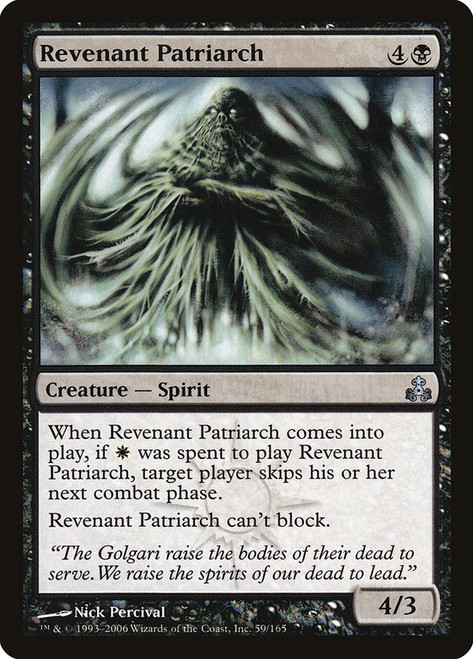 Revenant Patriarch\nGuildpact\nSingle\nMagic The Gathering